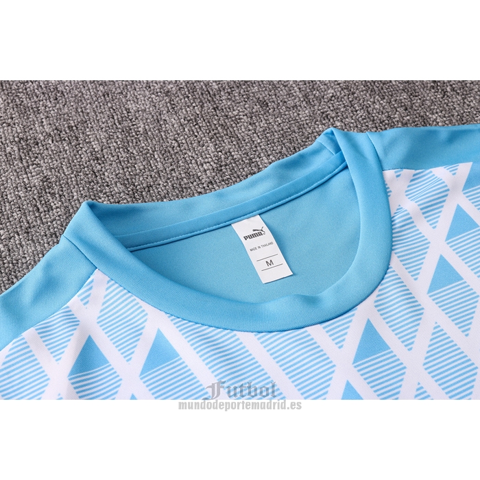 Chandal del Olympique Marsella Manga Corta 2020-2021 Azul